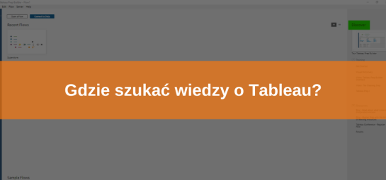 Gdzie szukać wiedzy o Tableau