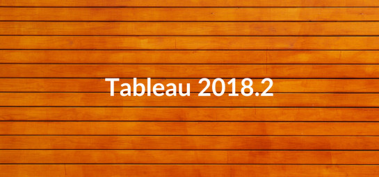 Tableau 2018.2