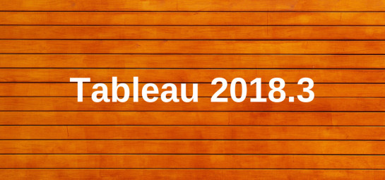 Tableau 2018.3