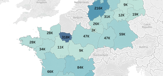 Analizy geograficzne w Tableau